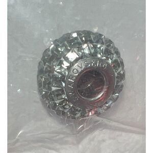 Set of Three Crystal Passions Pavé Beads – Swarovski Black Diamond – 15mm